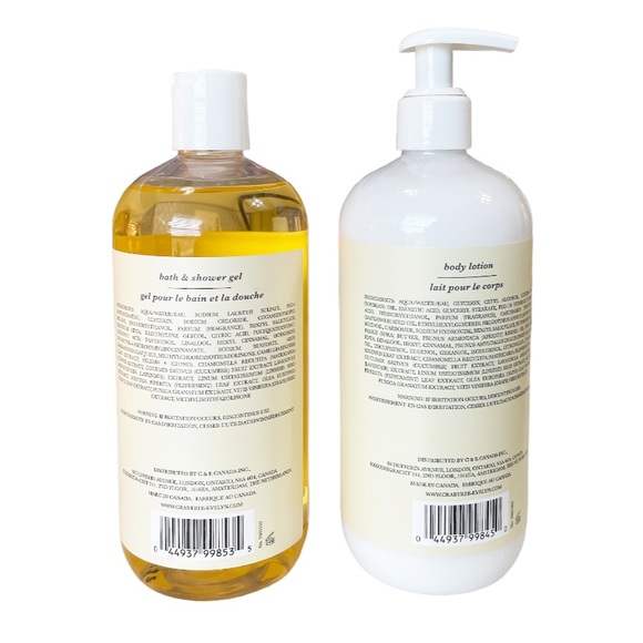 NEW Crabtree & Evelyn SUMMER HILL Body Lotion & Bath/Shower Gel Duo - Picture 3 of 8